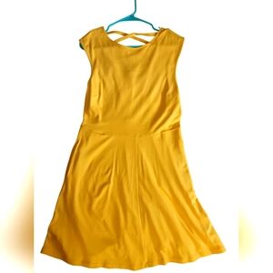 Light Yellow Dress from New York & Company size M